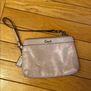 Coach wristlet